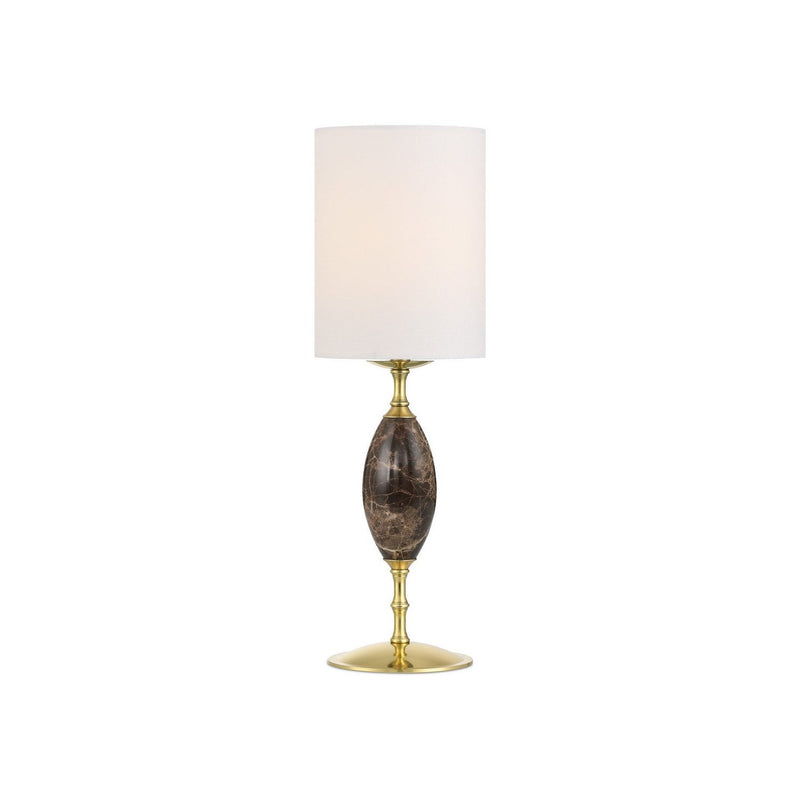 Currey and Company - 6700-0020 - LED Table Lamp - Marche - Brown/Brass