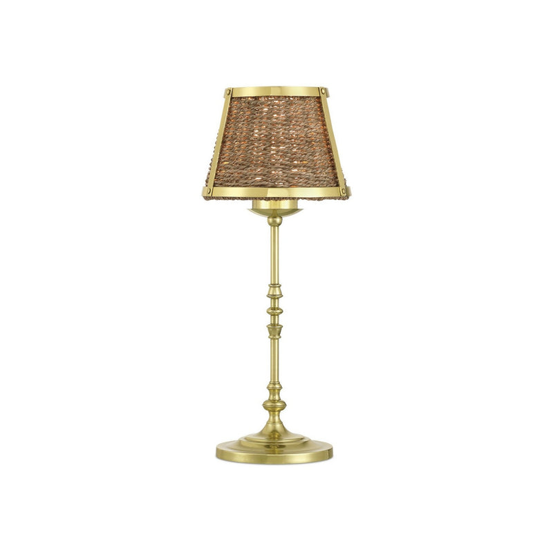 Currey and Company - 6700-0023 - LED Table Lamp - Deauville - Natural/Polished Brass