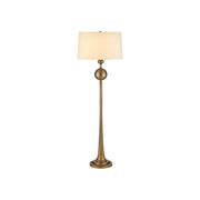 Currey and Company - 8000-0179 - One Light Floor Lamp - Boullee - Antique Brass