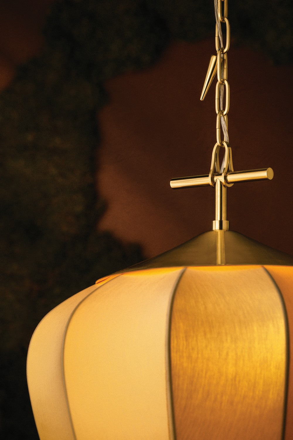 Corbett Lighting - 580-15-VB - One Light Pendant - Hoshi - Vintage Brass