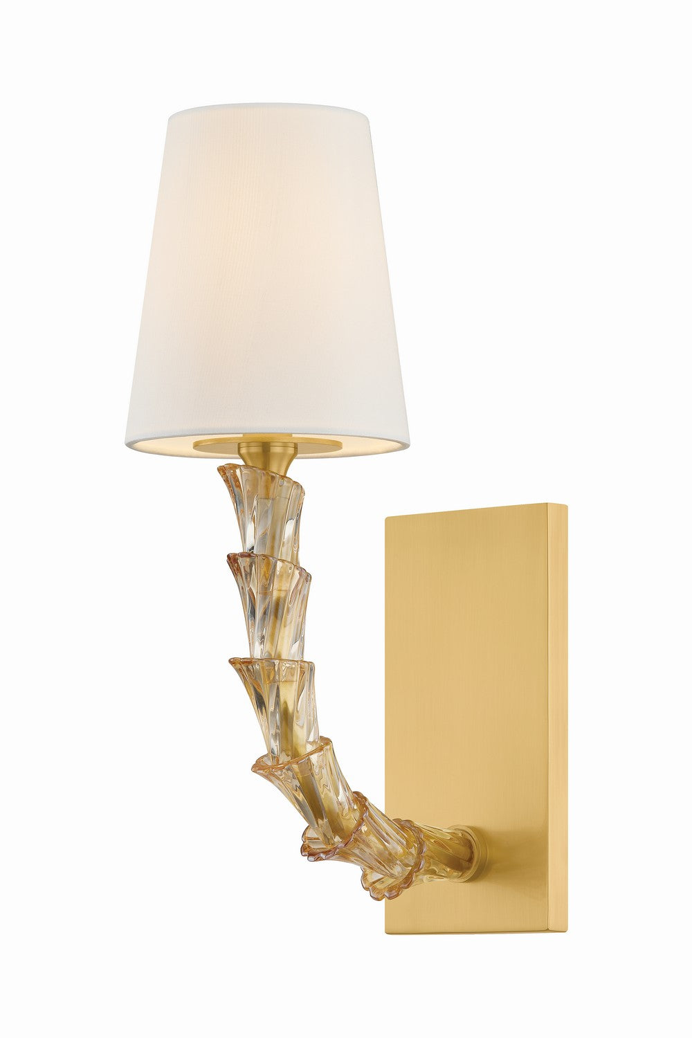 Hudson Valley - 6841-AGB - One Light Wall Sconce - Calumet - Aged Brass