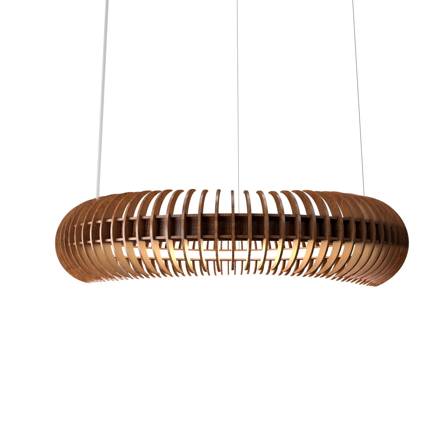 Accord Lighting - 1533LED.06 - LED Pendant - Stecche di Legno - Imbuia