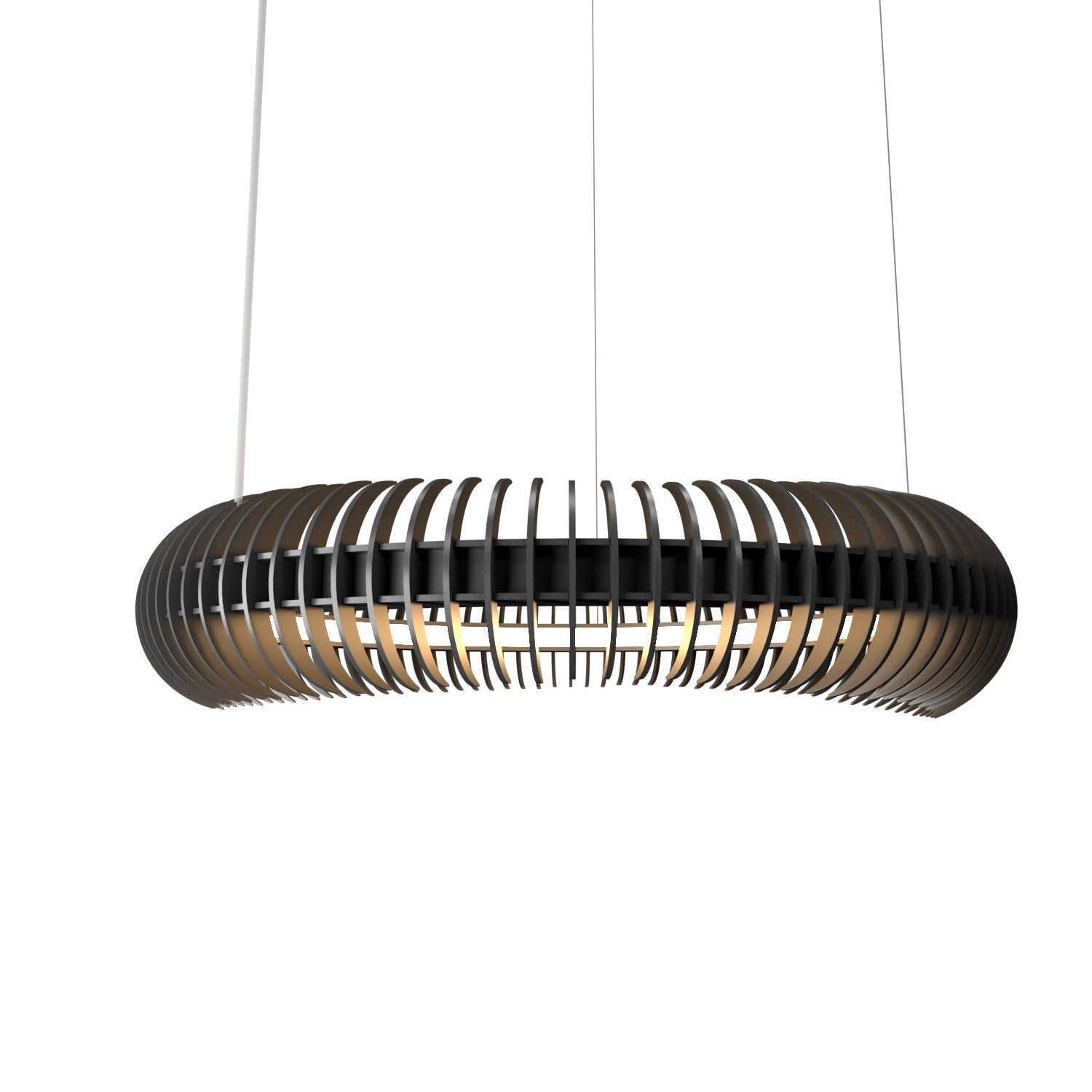 Accord Lighting - 1533LED.50 - LED Pendant - Stecche di Legno - Organic Grey
