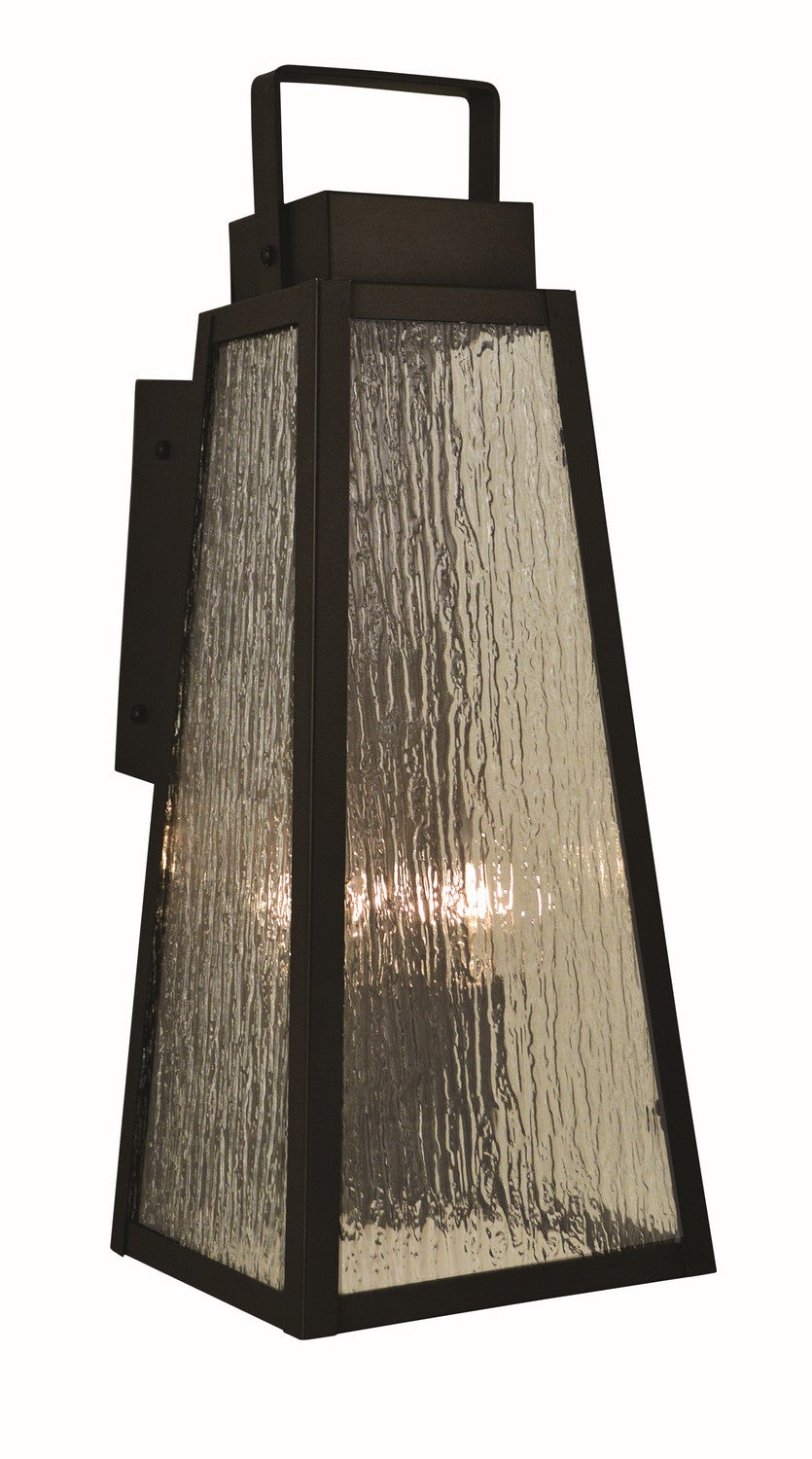 Arroyo - WEW-7RM-BK - Two Light Wall Mount - Wellesley - Satin Black