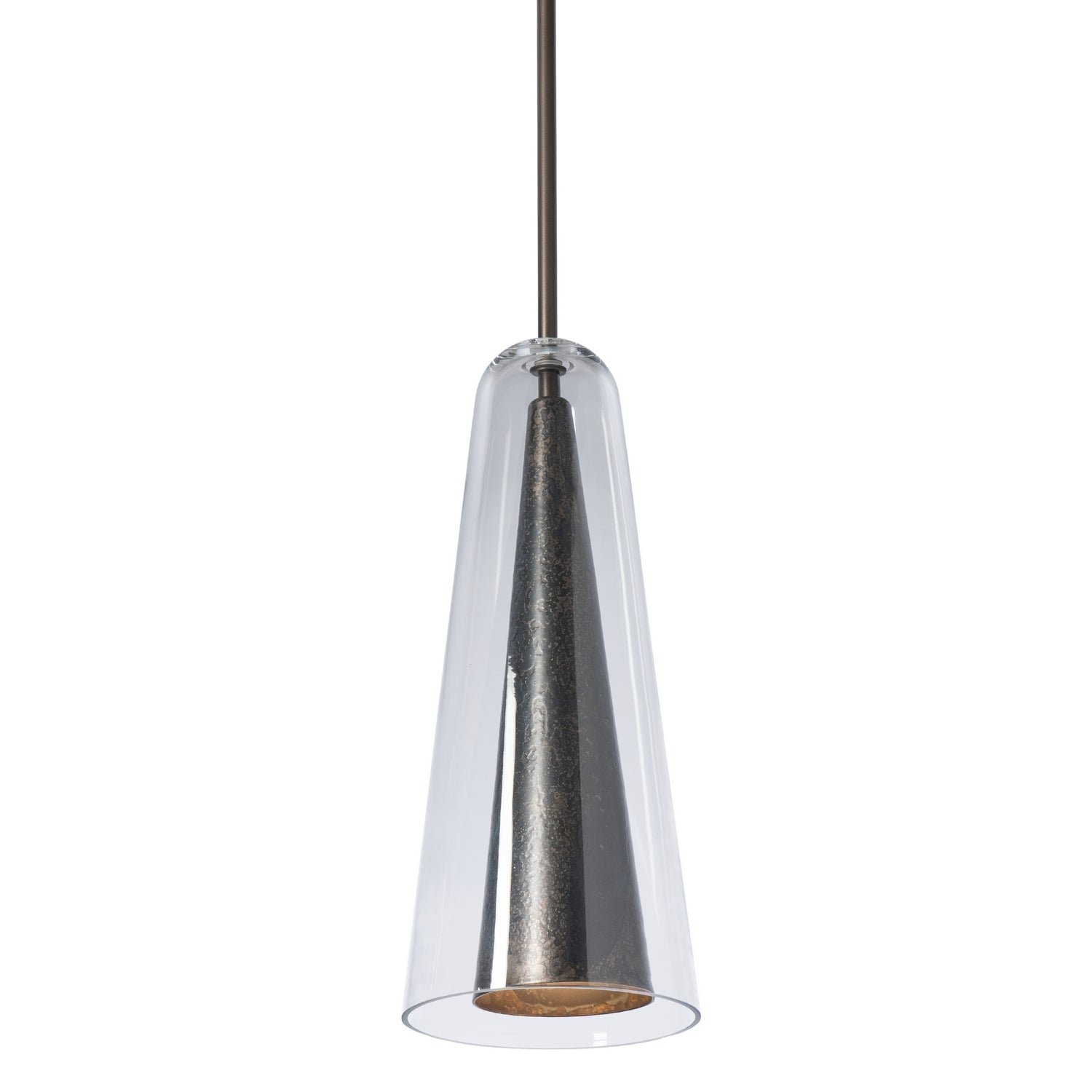 Hubbardton Forge - 181604-SKT-MULT-07-44-ZM0877 - Spire Mini Pendant - Spire - Dark Smoke