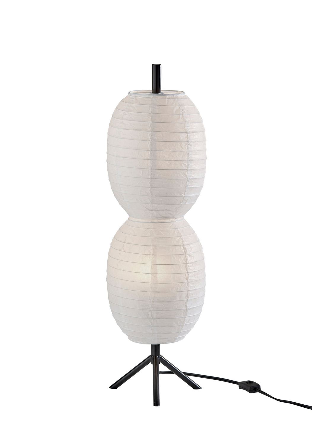 Adesso Home - 1644-01 - Two Light Table Lamp - Lanai - Black