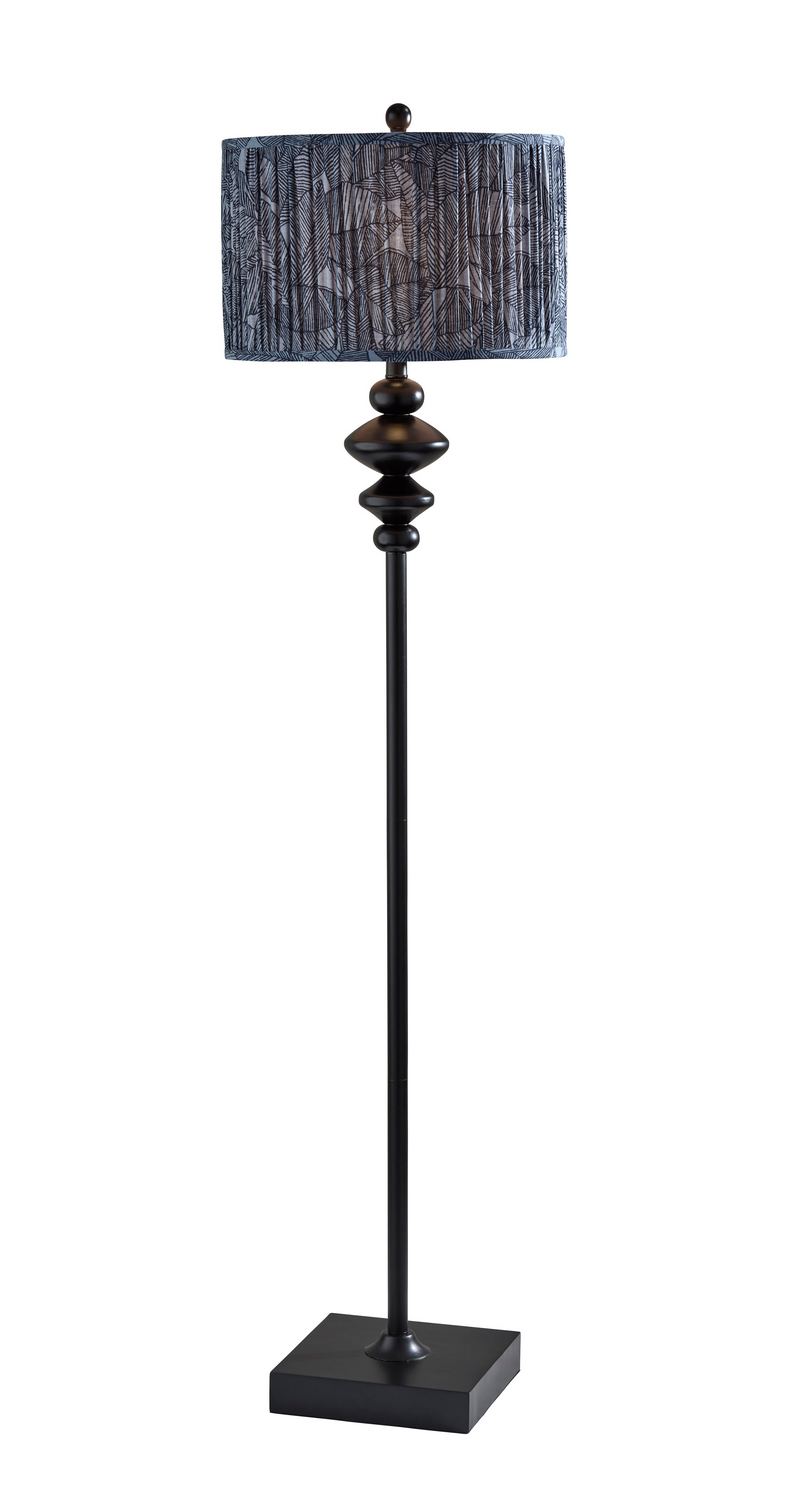 Adesso Home - 1652-01 - Floor Lamp - Samira - Black