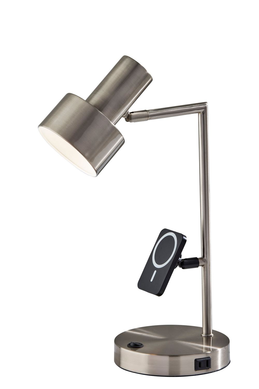 Adesso Home - 2606-22 - Desk Lamp - Rowe - Brushed Steel