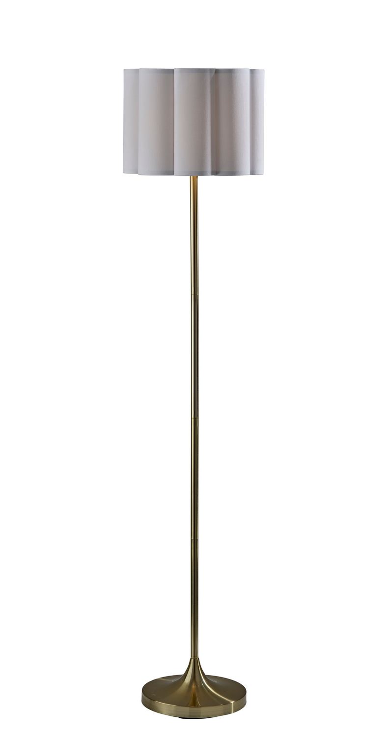 Adesso Home - 2618-21 - Floor Lamp - Elodie - Antique Brass