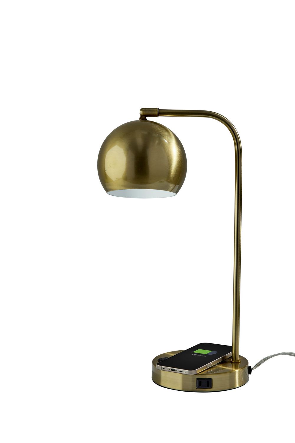 Adesso Home - 2624-21 - Desk Lamp - Emery - Antique Brass