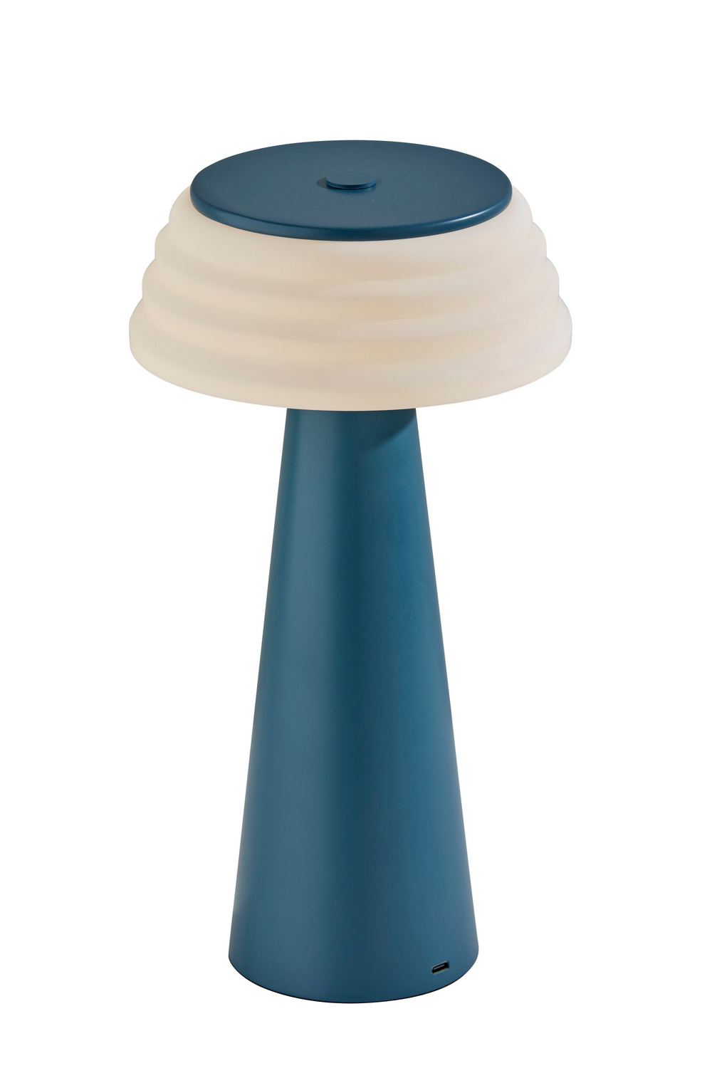 Adesso Home - 3112-07 - LED Table Lamp - Jacky - Dusty Blue