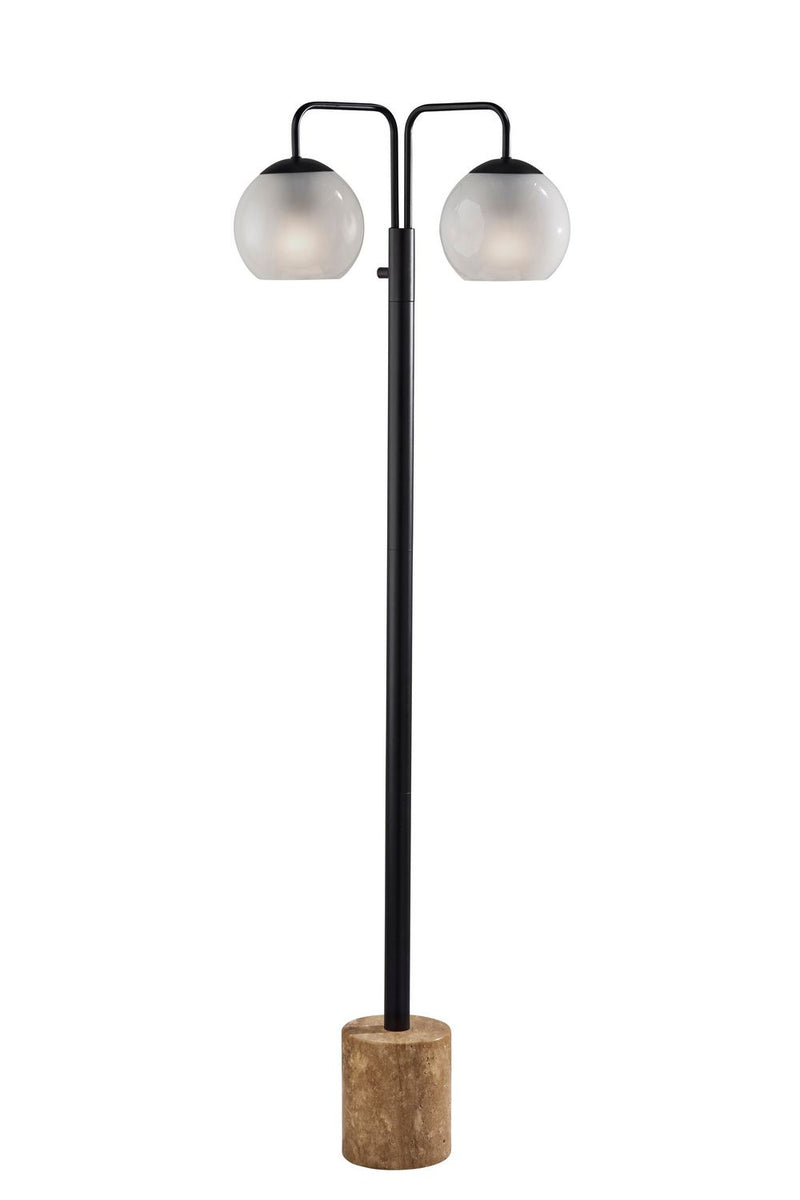 Adesso Home - 3126-01 - Floor Lamp - Stockton - Black