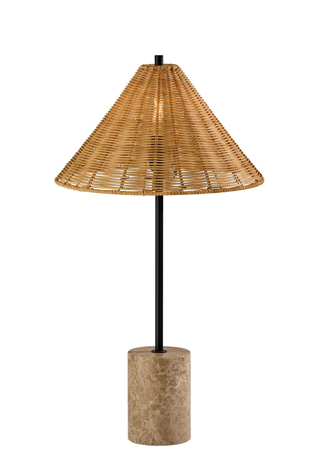 Adesso Home - 3293-01 - Table Lamp - Rayne - Brown Marble Base