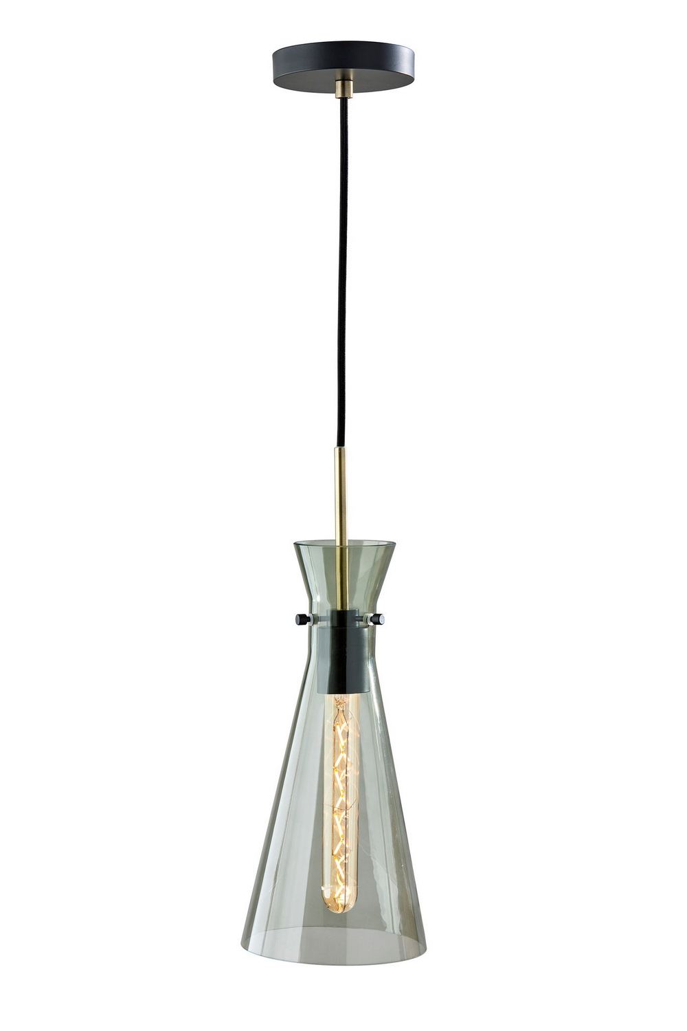 Adesso Home - 3736-21 - Pendant - Walker - Black