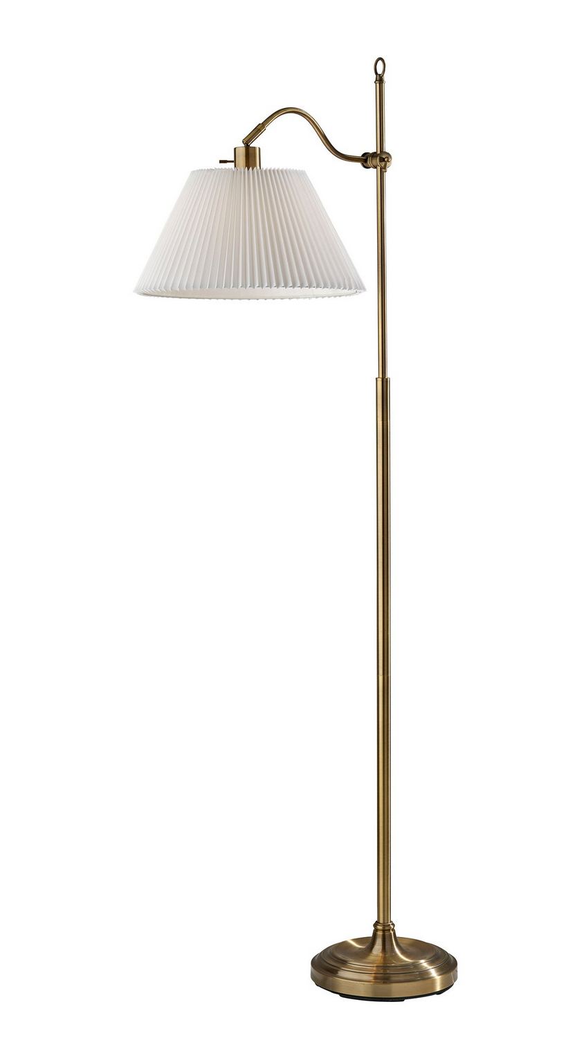 Adesso Home - 3943-21 - Floor Lamp - Derby - Antique Brass