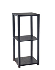 Adesso Home - AR3510-01 - Pedestal - Lawrence - Black Wood Pvc Veneer