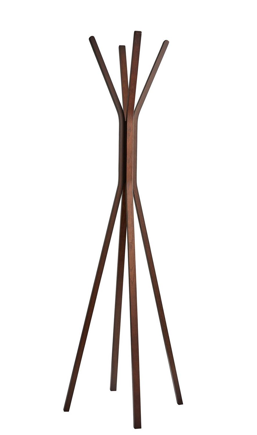 Adesso Home - WK3809-15 - Coat Rack - Toby - Plywood W. Walnut Oak Wood Veneer