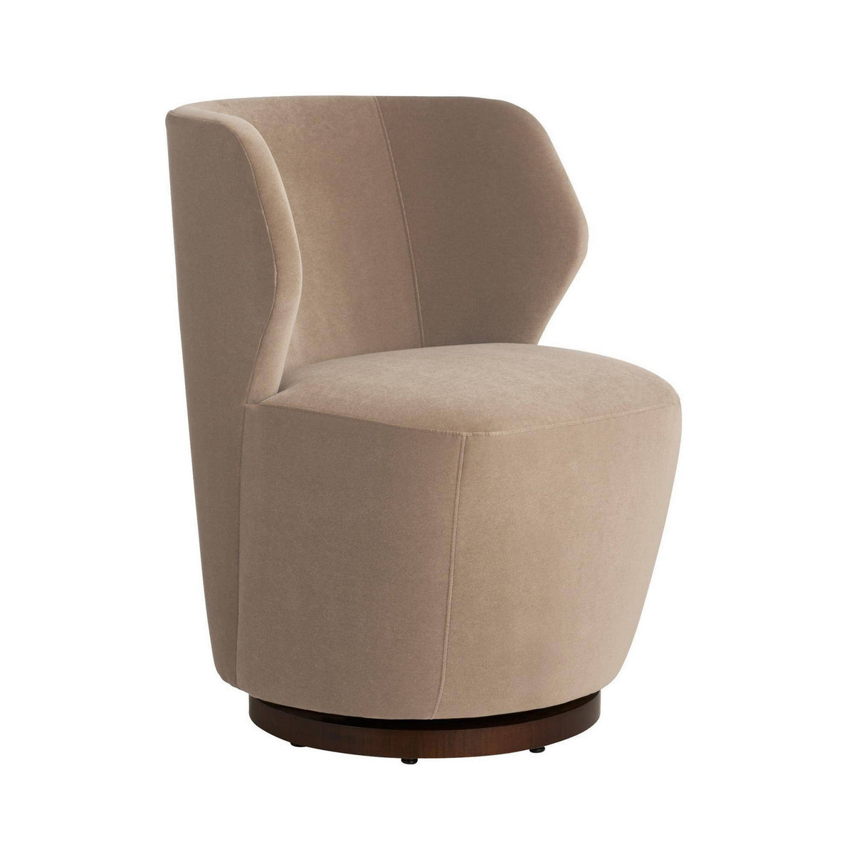 Arteriors - FRU15 - Chair - Poppy - Cocoa/Dark Walnut