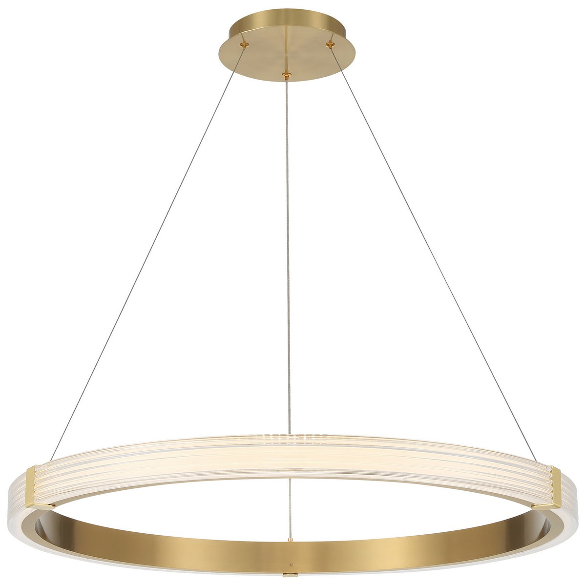 Access - 52105LEDDCS-ABB/ACR - LED Pendant - Panache - Antique Brushed Brass