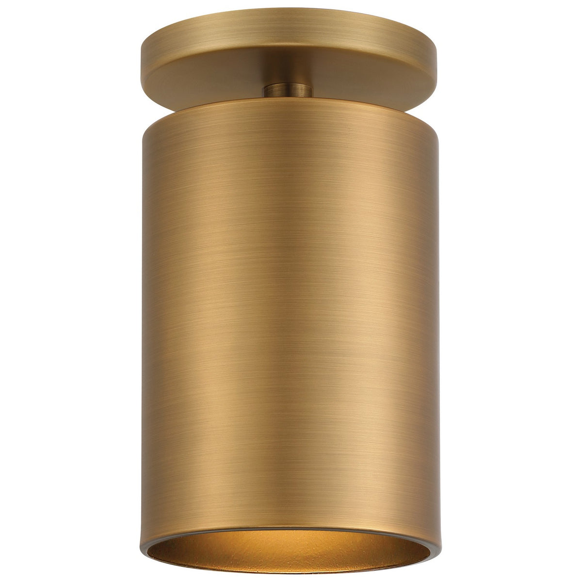 Access - 20806-ABB - One Light Semi Flush Mount - Pint Indoor - Antique Brushed Brass