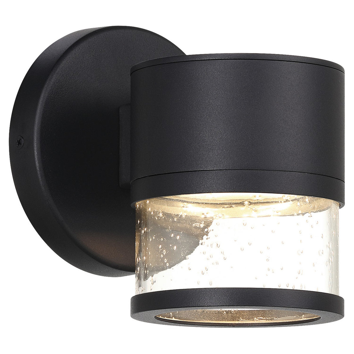Access - 23030LEDDMG-BL/SDG - LED Outdoor Wall Mount - Ari Seedy - Black