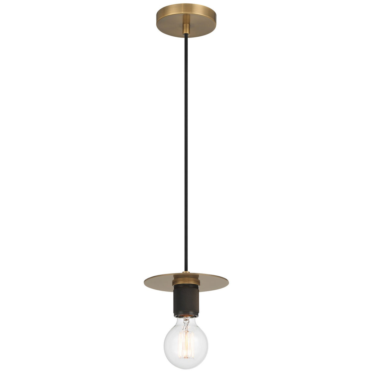 Access - 62338-AB - LED Pendant - Central - Antique Brass