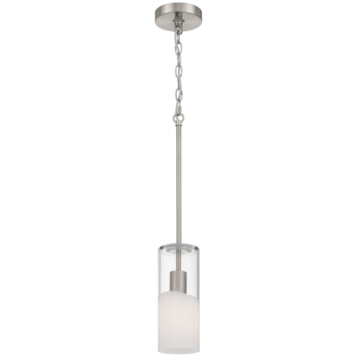 Access - 63094-BS/CFR - One Light Pendant - Ole' - Brushed Steel