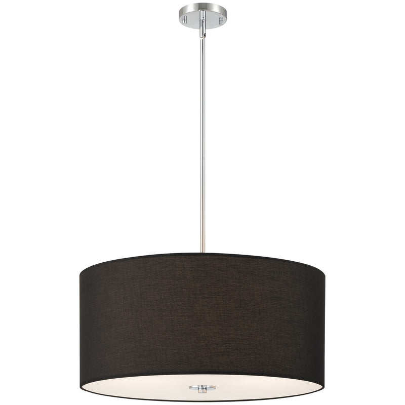 Access - SB-800085-CH/BLK - Two Light Pendant - Downtown - Chrome