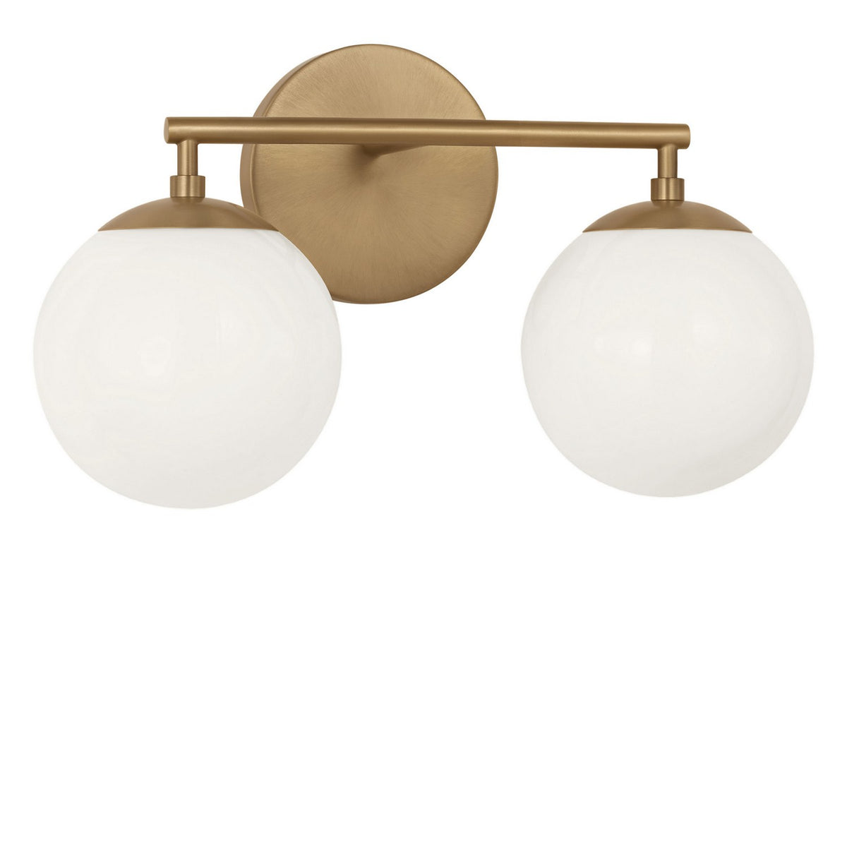 Generation Lighting - GLV1842SBE - Two Light Vanity - Nube - Satin Brass