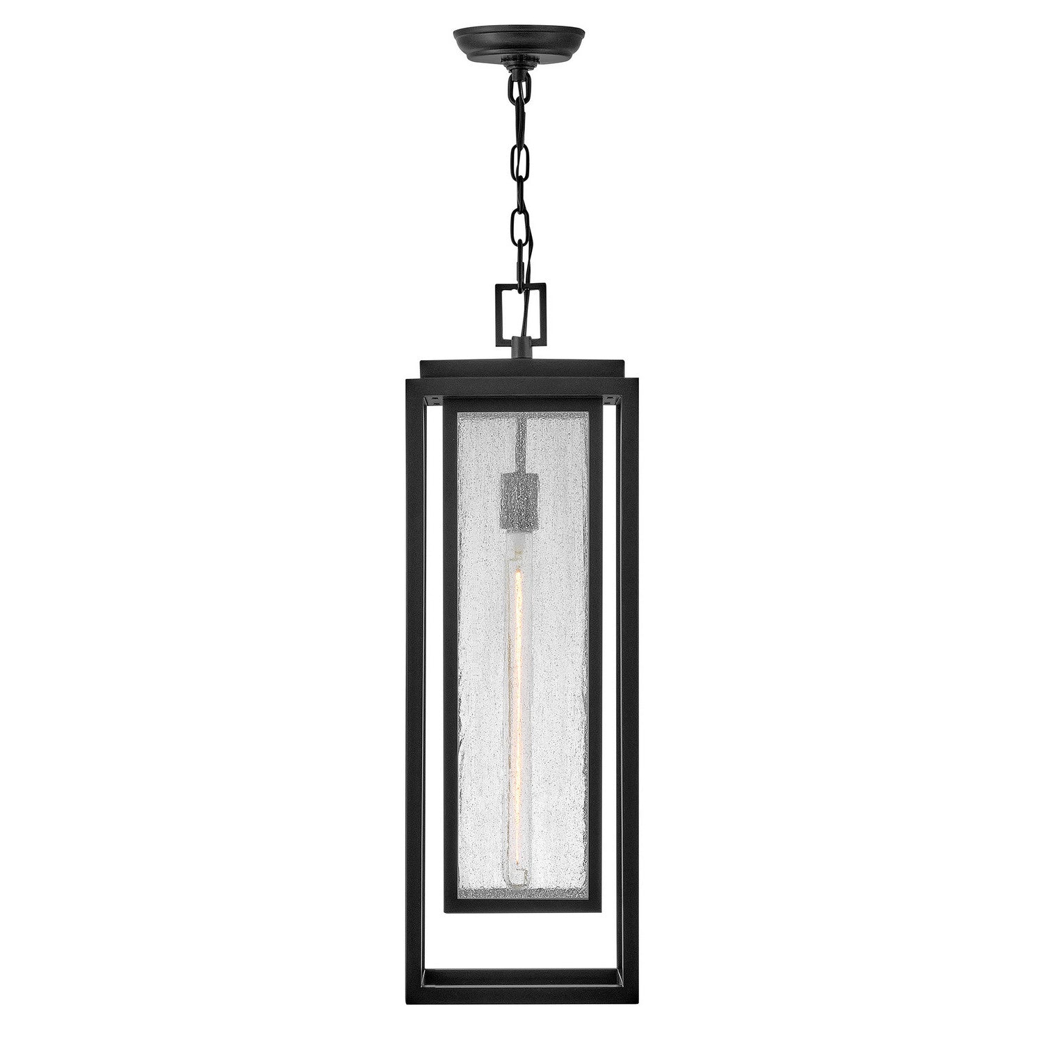 Hinkley - 1006BK - LED Hanging Lantern - Republic - Black
