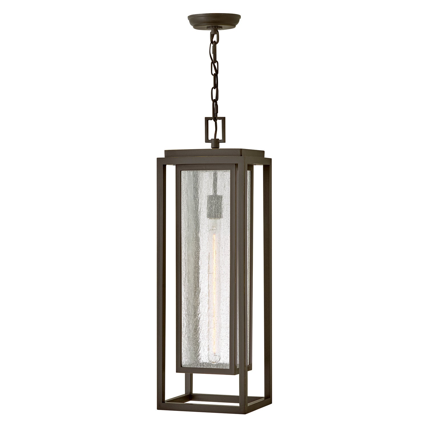 Hinkley - 1006OZ - LED Hanging Lantern - Republic - Oil Rubbed Bronze