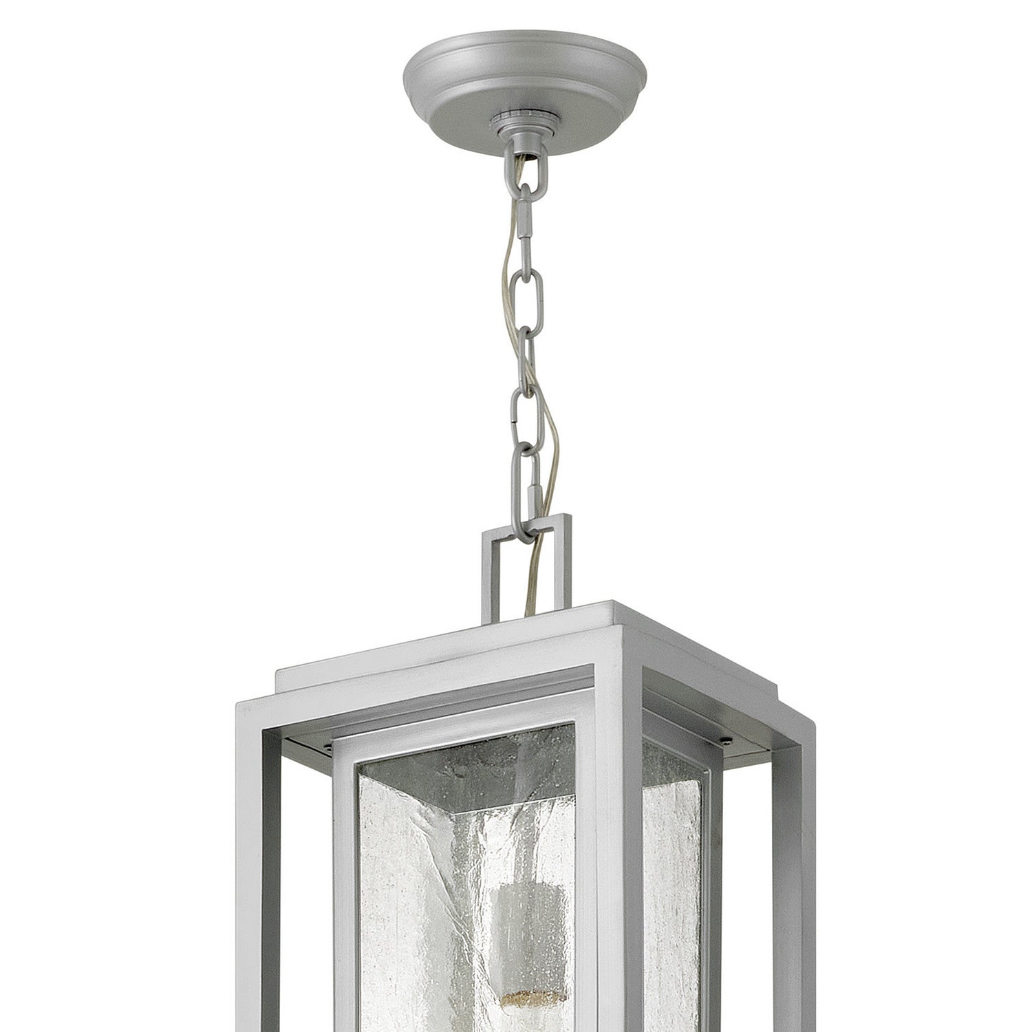 Hinkley - 1006SI - LED Hanging Lantern - Republic - Satin Nickel