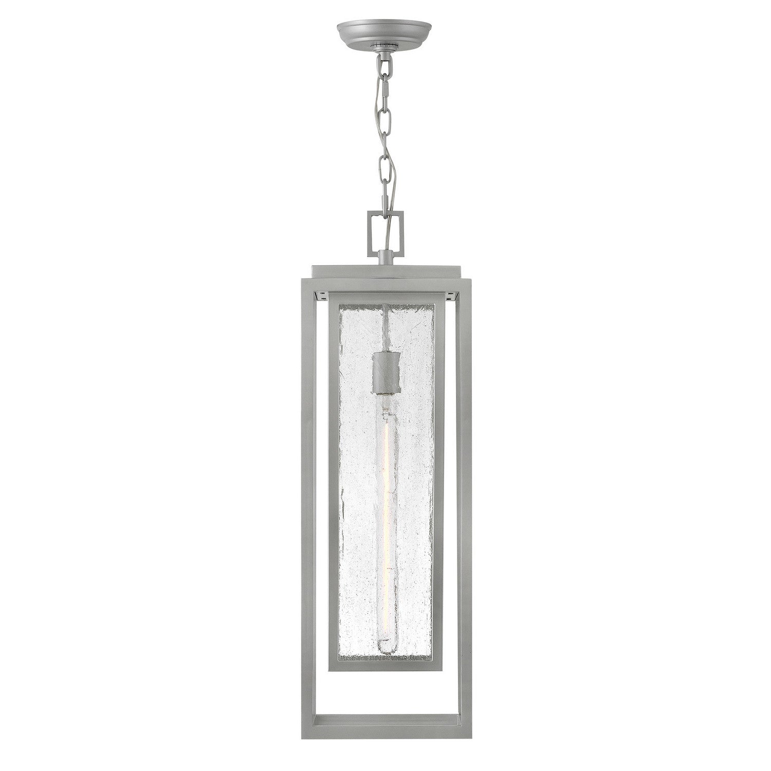 Hinkley - 1006SI - LED Hanging Lantern - Republic - Satin Nickel