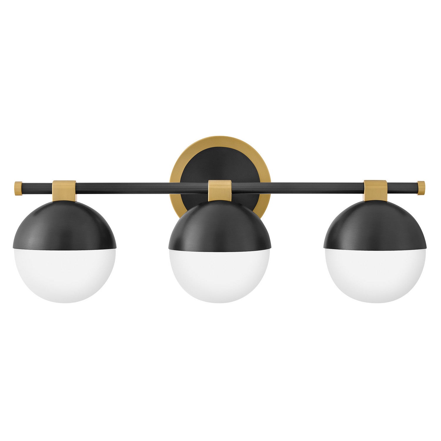Hinkley - 54563LCB-BK - LED Vanity - Bowie - Lacquered Brass