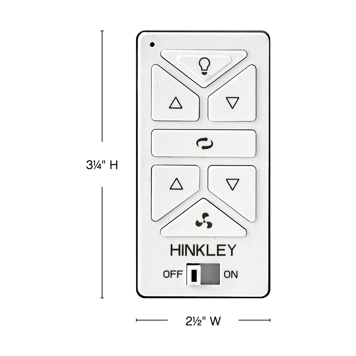 Hinkley - 980024FWH - Wall Control - HIRO - White