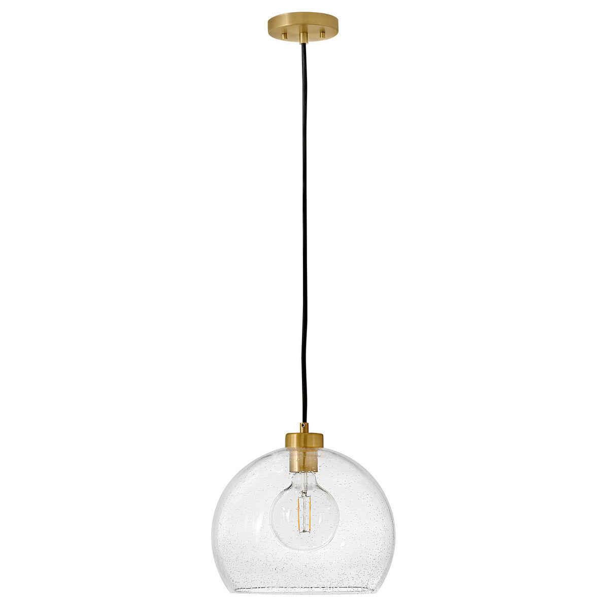Lark - 83018LCB - LED Pendant - Rumi - Lacquered Brass