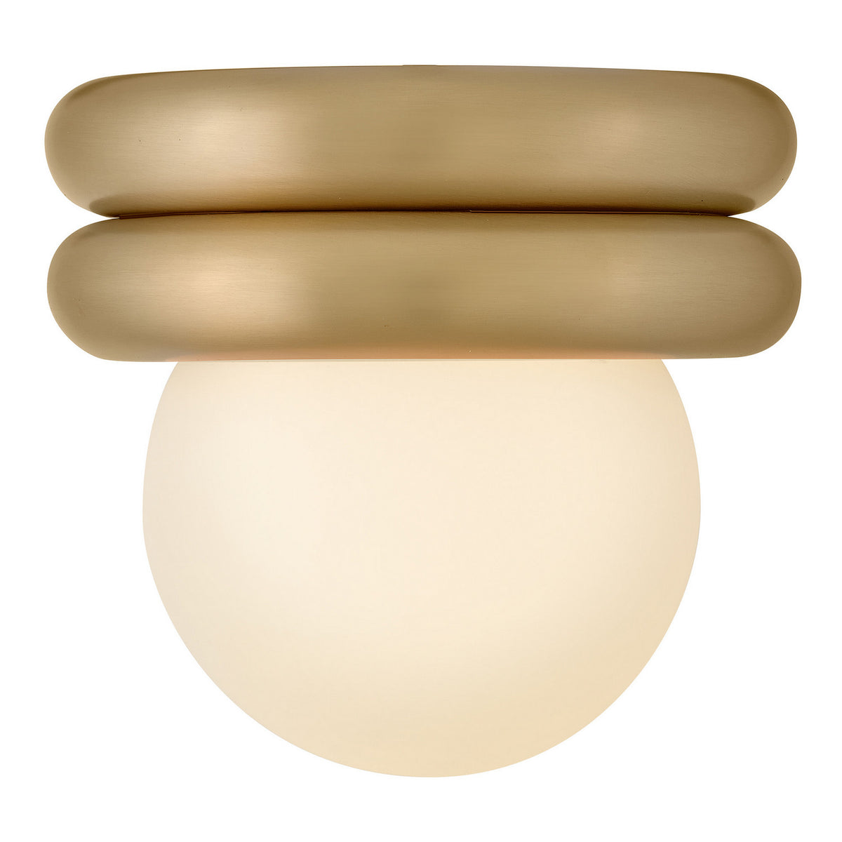 Lark - 83291LCB - LED Convertible Flush Mount - Noa - Lacquered Brass