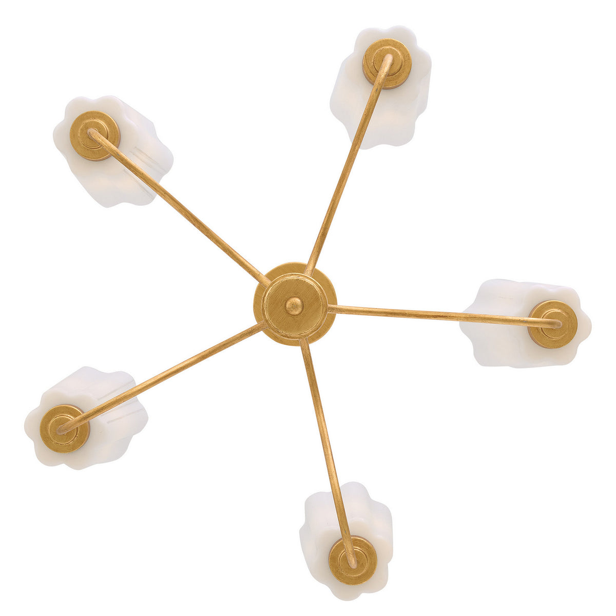 Lark - 83715DA - LED Chandelier - Honey - Distressed Brass