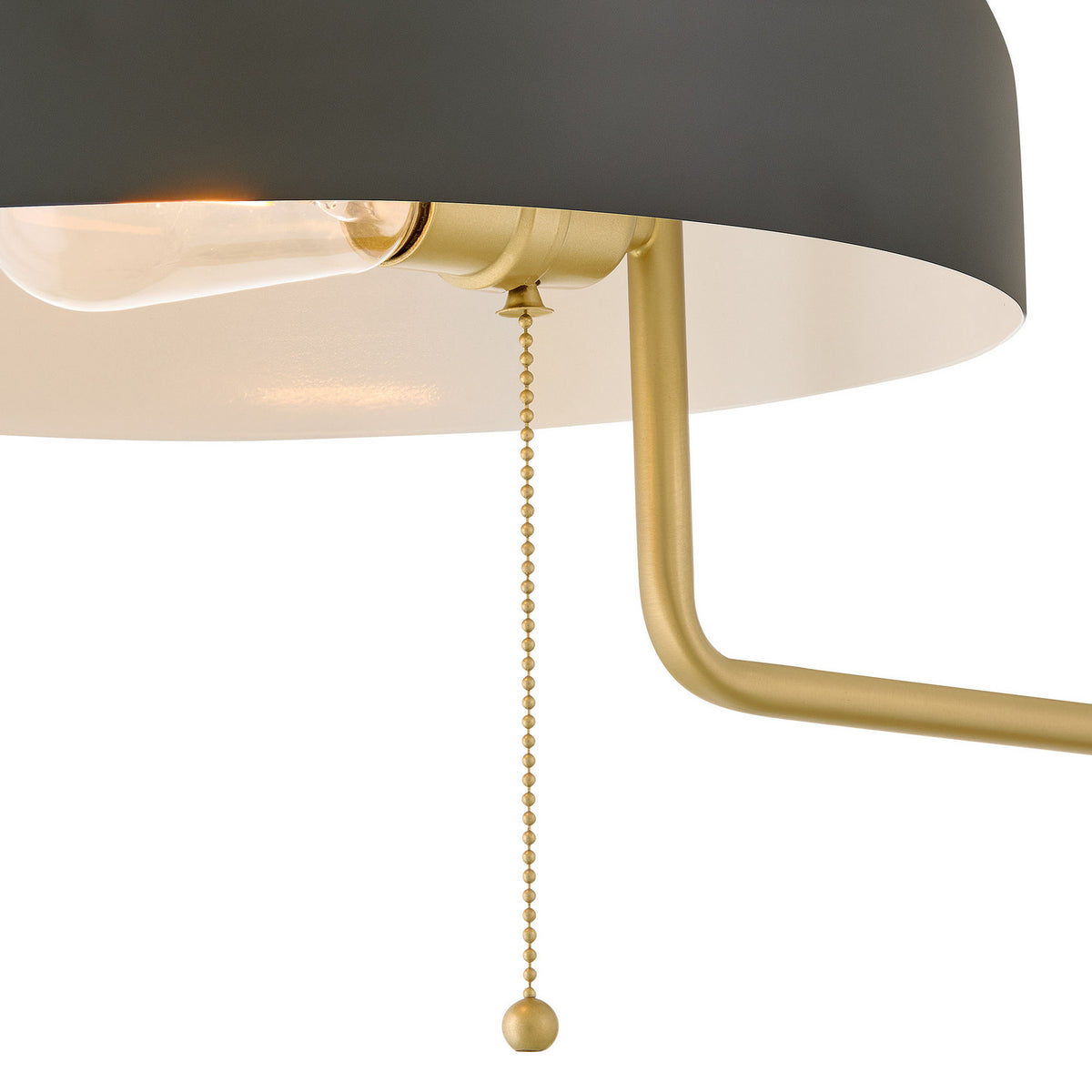 Lark - 84480LCB-BK - LED Wall Sconce - Ledger - Lacquered Brass