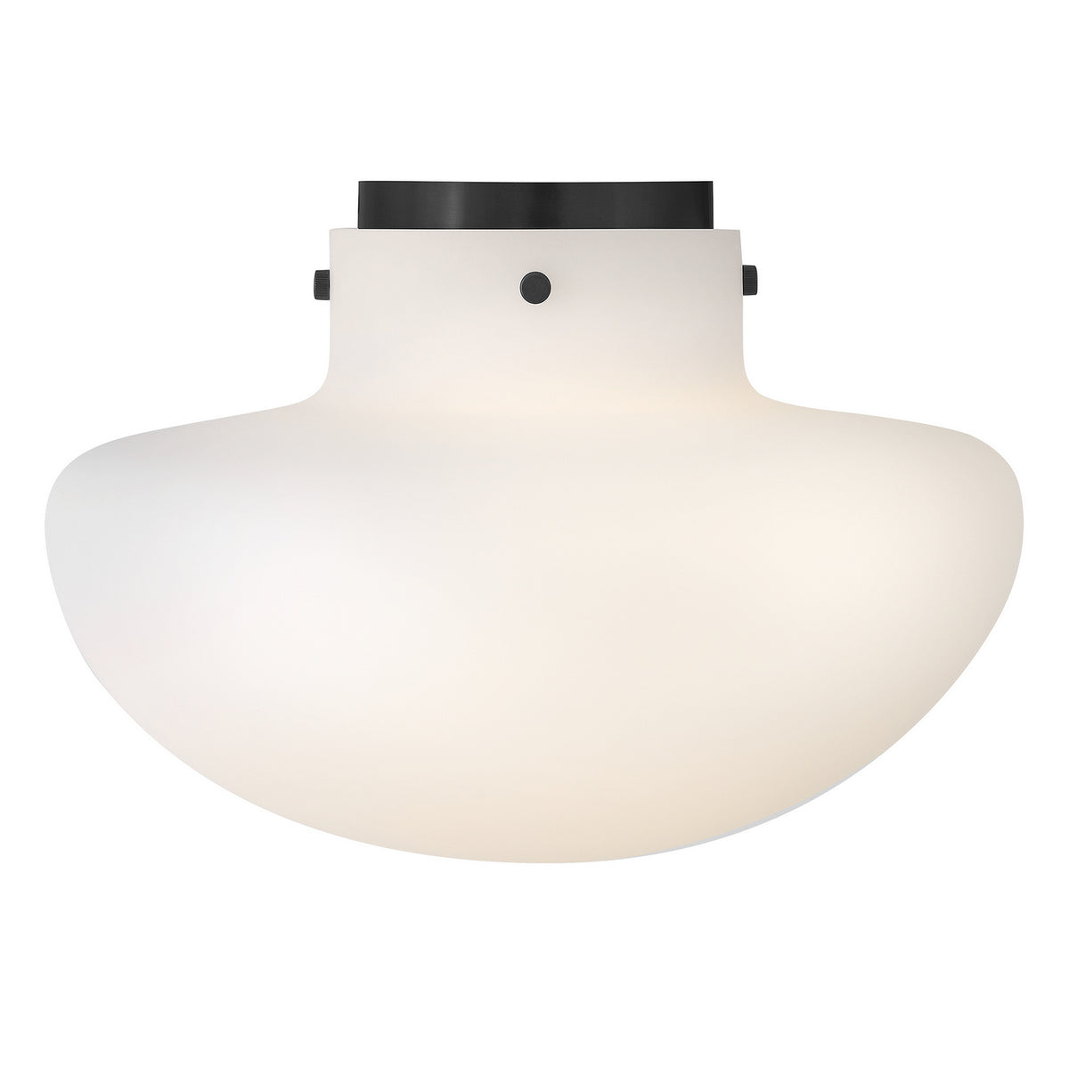 Lark - 84491BK - LED Semi-Flush Mount - Molly - Black