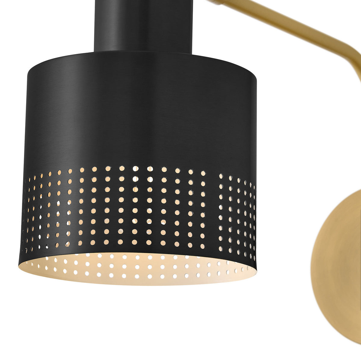 Lark - 84620LCB-BK - LED Wall Sconce - Casey - Lacquered Brass