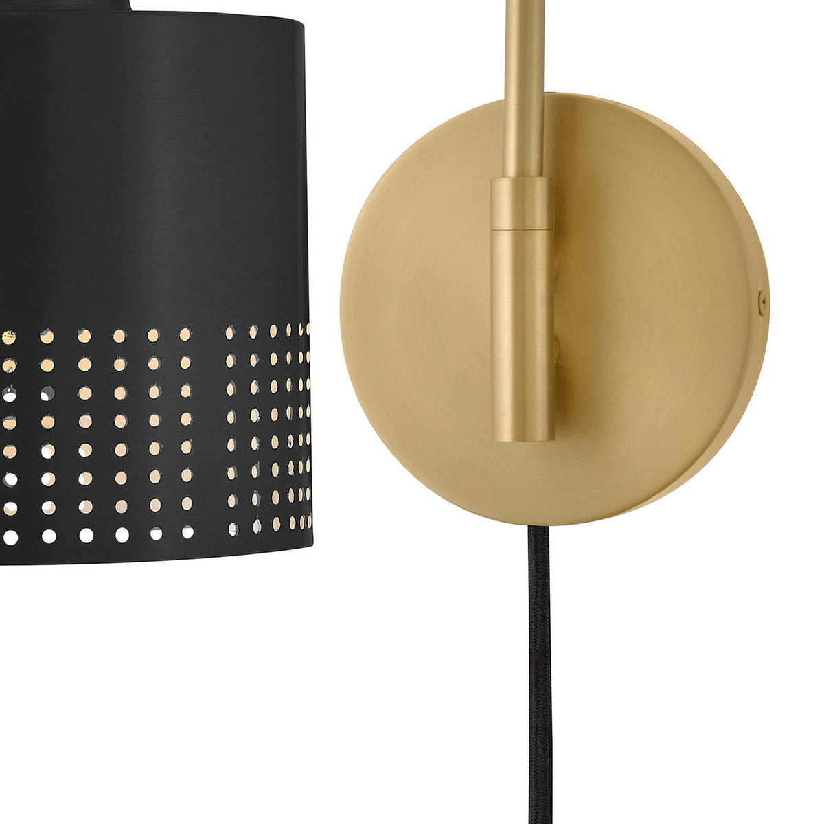 Lark - 84620LCB-BK - LED Wall Sconce - Casey - Lacquered Brass