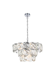 Elegant Lighting - 1010D24C-01CR - 12 Light Chandelier - Charlotte - Chrome