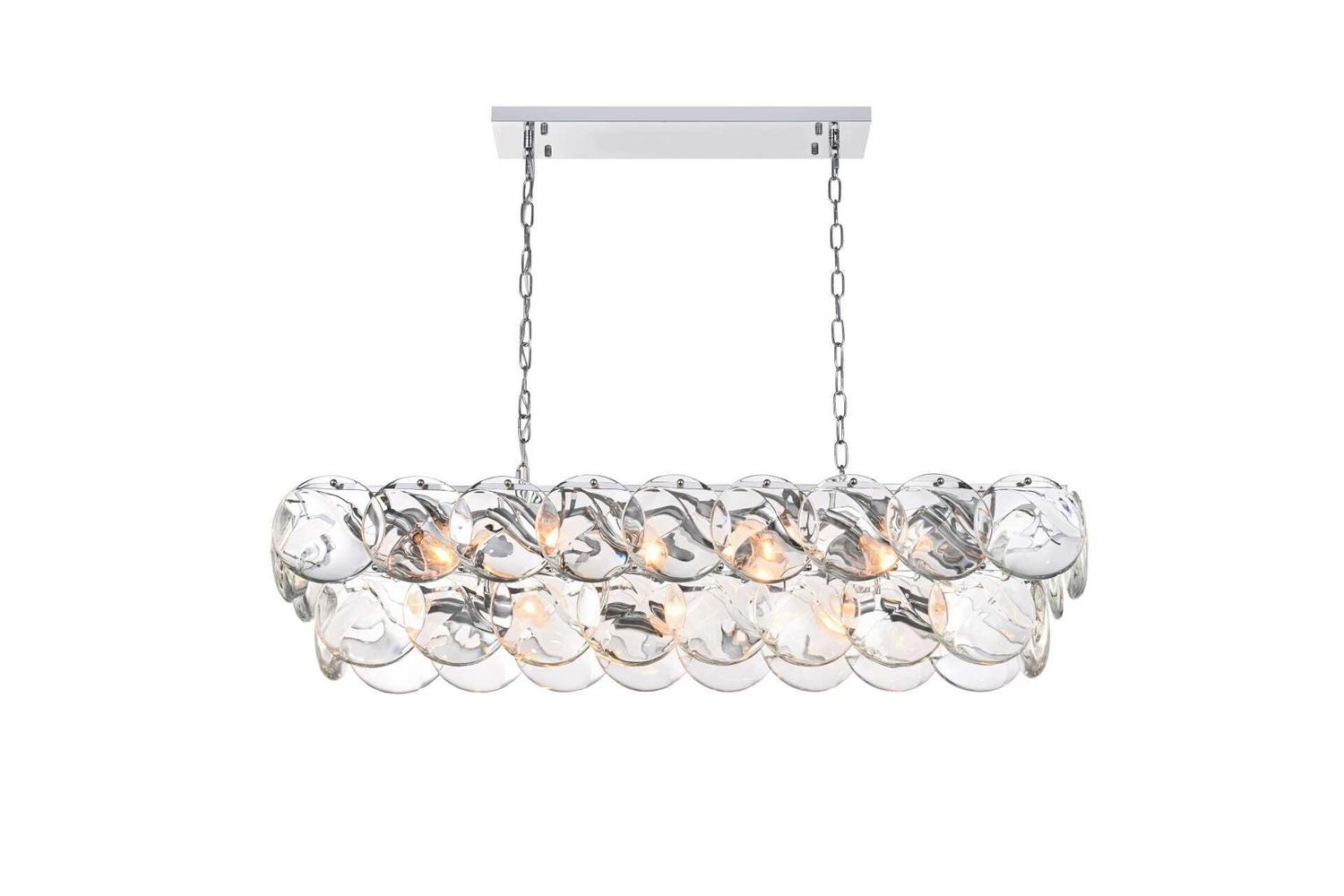 Elegant Lighting - 1010D42C-01CR - 17 Light Chandelier - Charlotte - Chrome