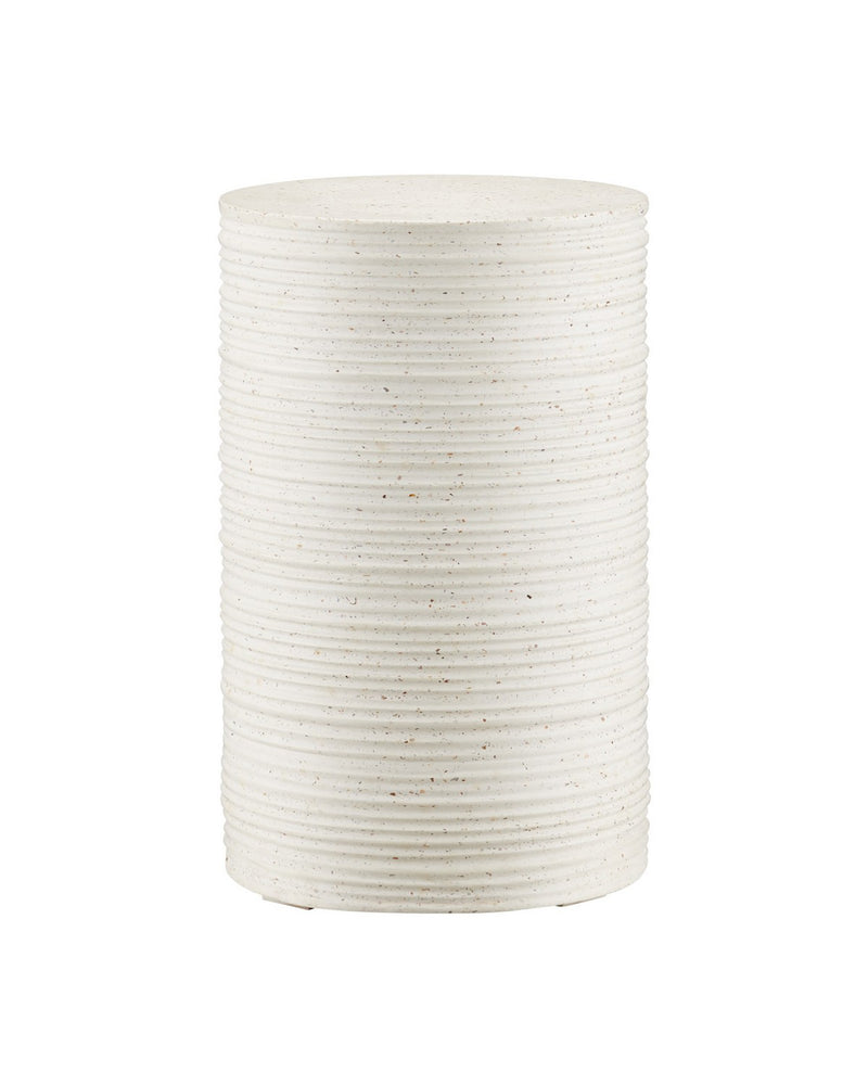 Currey and Company - 2000-0056 - Drinks Table - Cresta - Ivory Terrazzo