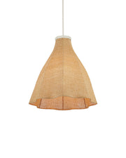 Currey and Company - 9500-0031 - One Light Outdoor Pendant - Cabo - Natural / Cream / White