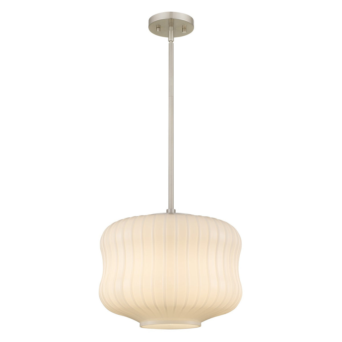 Quoizel - CARA1814BN - One Light Pendant - Cara - Brushed Nickel