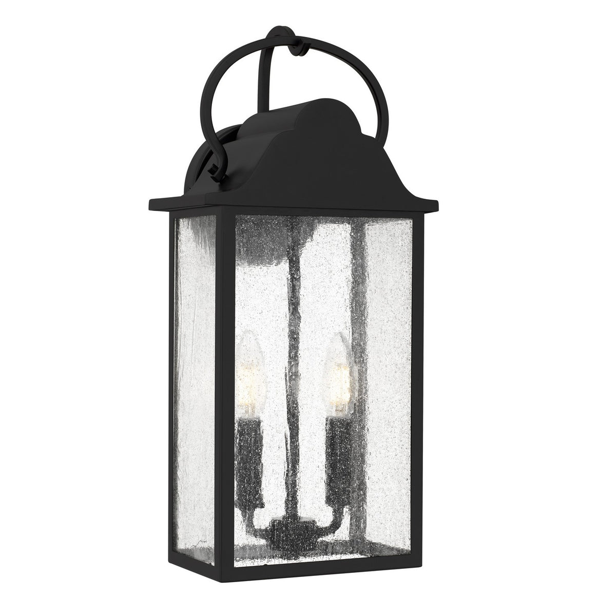 Quoizel - DAM8407MBK - LED Outdoor Wall Lantern - Damian - Matte Black