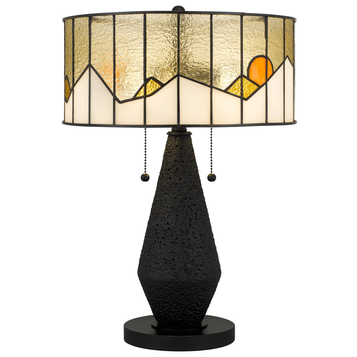 Quoizel - TF6831MBK - Two Light Table Lamp - Blackwood - Matte Black