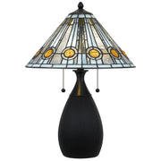 Quoizel - TF6840MBK - Two Light Table Lamp - Ayla - Matte Black